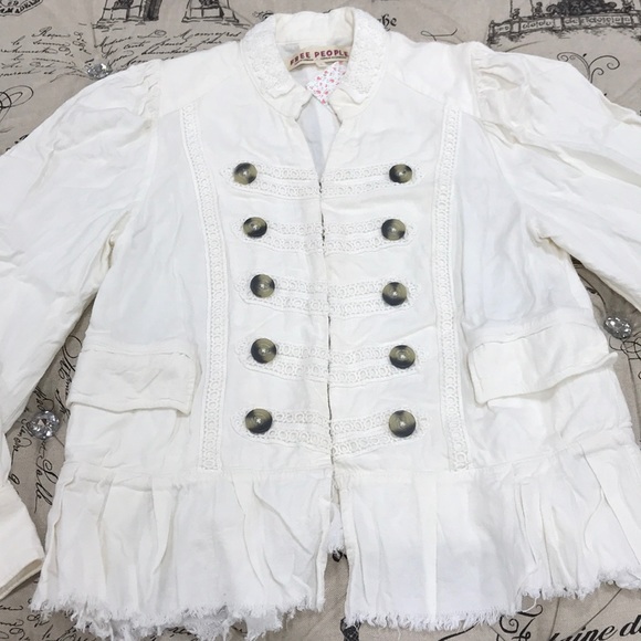 🎁 FREE PEOPLE Ariana Embroidered Jacket - Picture 2 of 12